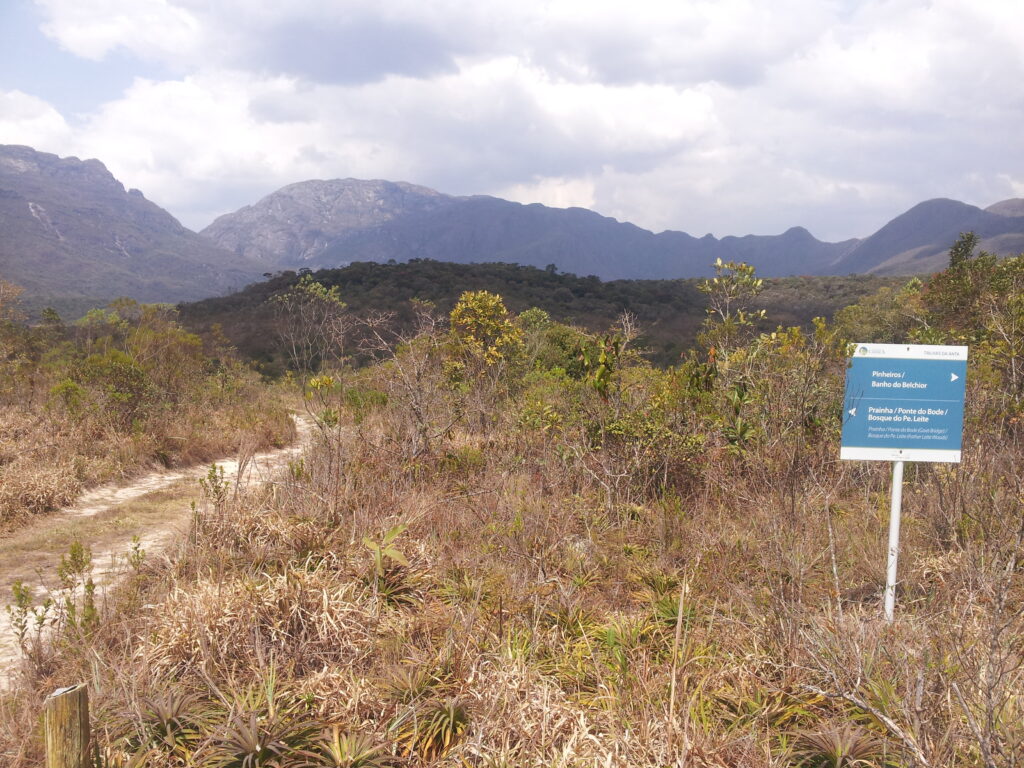 Paisagem típica da RPPN Santuário do Caraça.