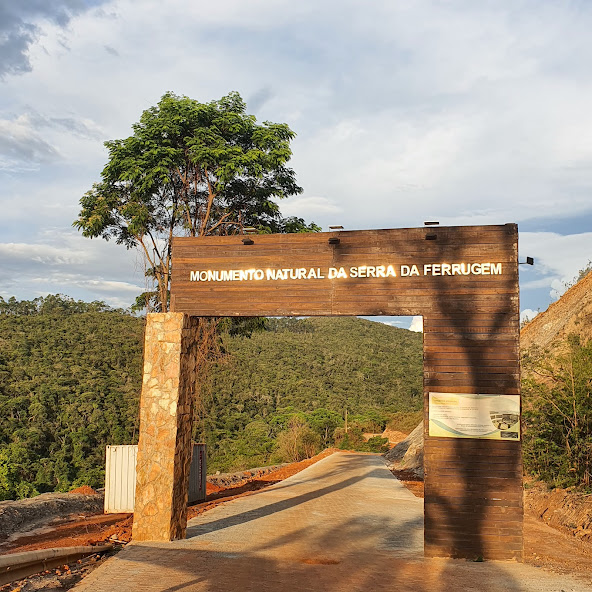 Entrada do Monumento Estadual da Serra da Ferrugem.