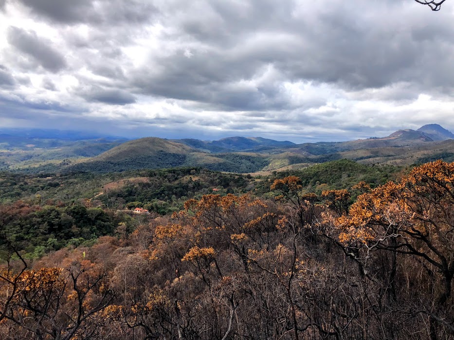 Área elevada, dotada de vegetação de savana.