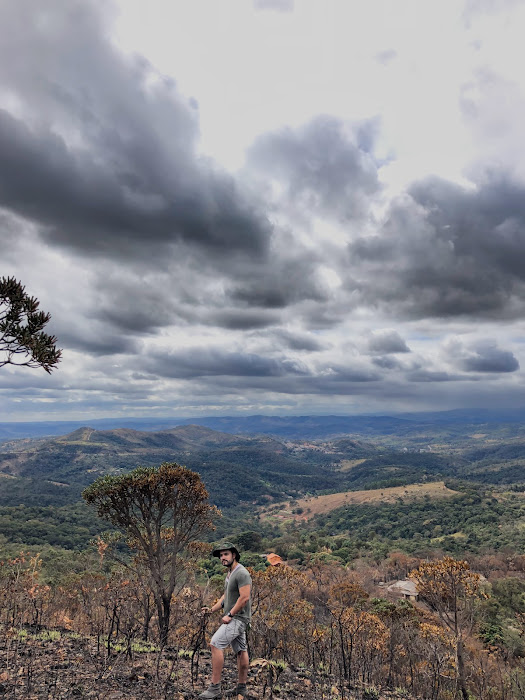 Monitoramento de área de Cerrado queimada.