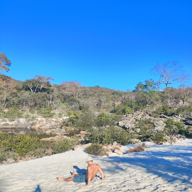 Dunas nas várzeas dos poços do Rio Preto.