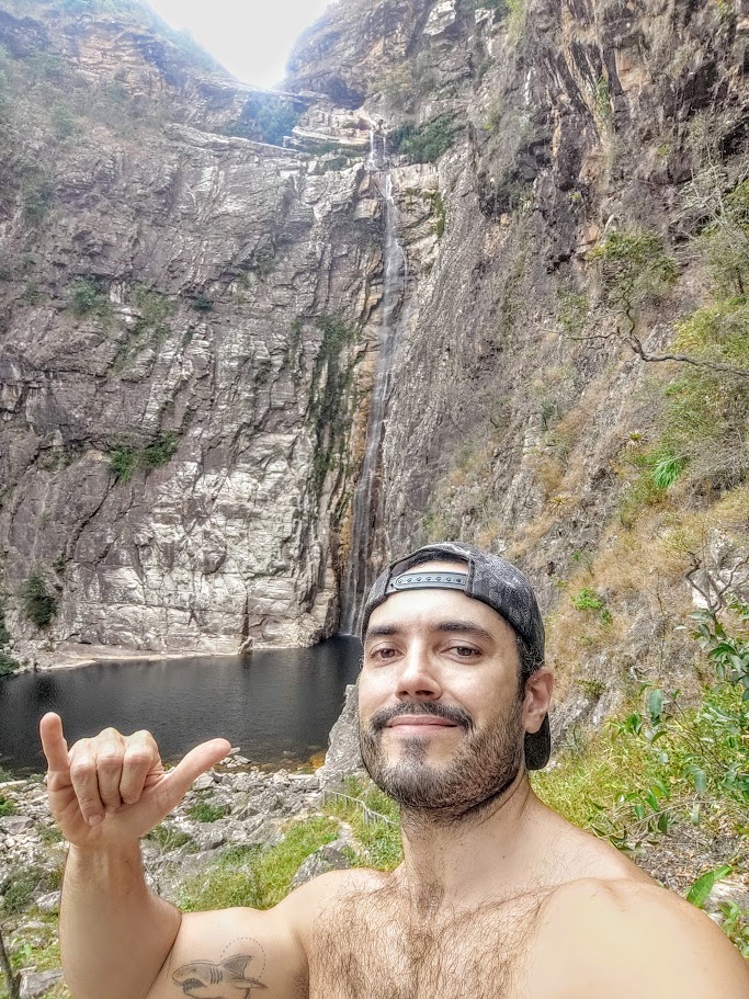 Cachoeira no Parque Estadual Serra do Intendente