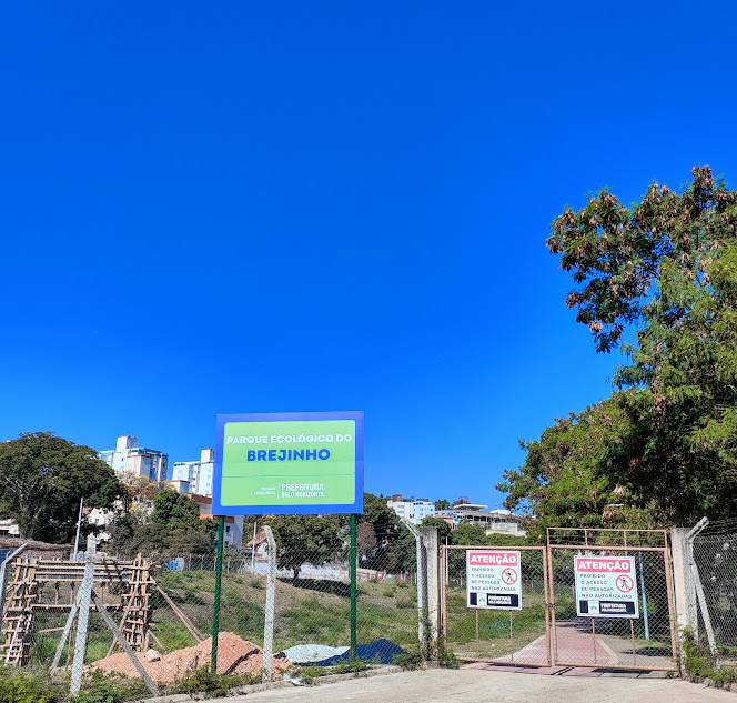 Entrada do Parque Ecológico do Brejinho.